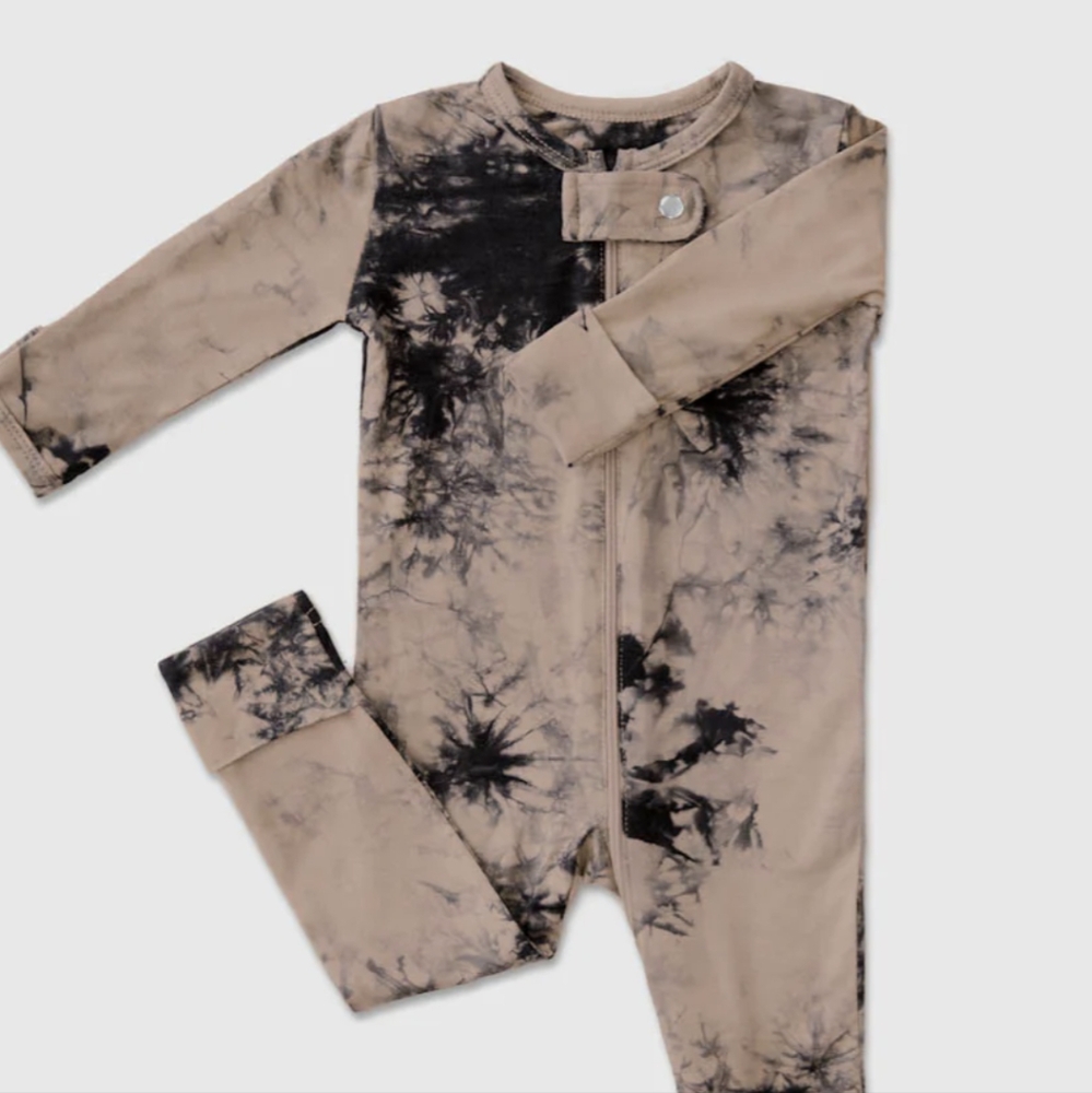 2 babybreez Black & Tan Tie Dye LUXIE® - Picture 8 of 8